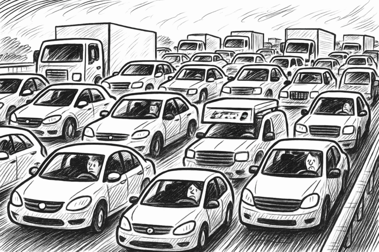 Bílar eru vandamálið ekki gatnakerfið