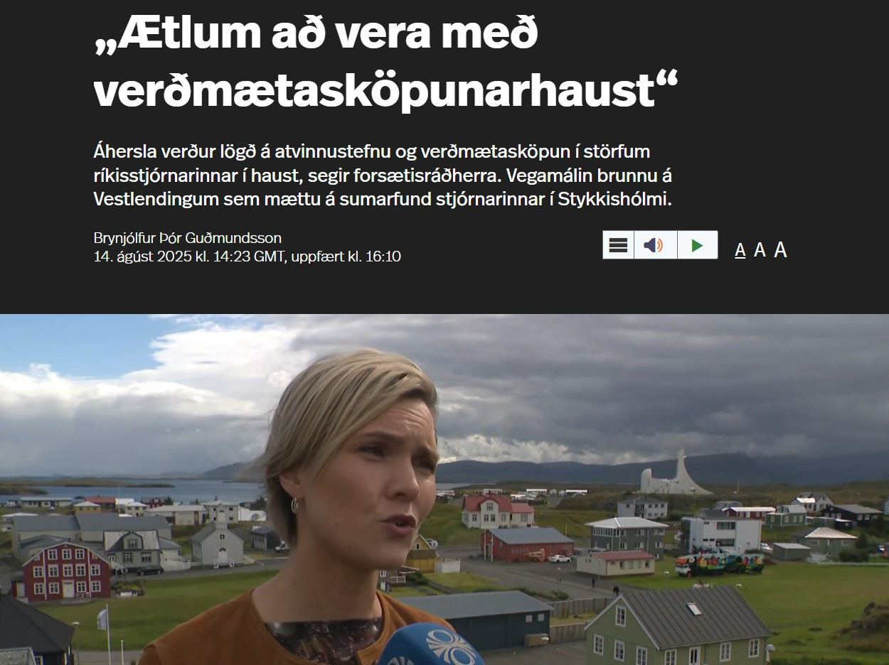 Frasar og slagorð duga ekki